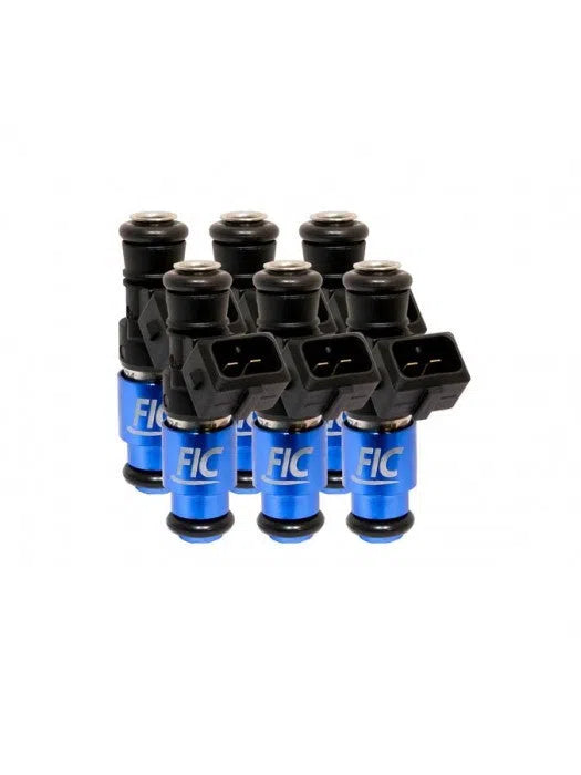 FIC 1650cc Fuel Injector Clinic Injector Set for VW / Audi (6 cyl, 53mm) (High-Z)-DSG Performance-USA