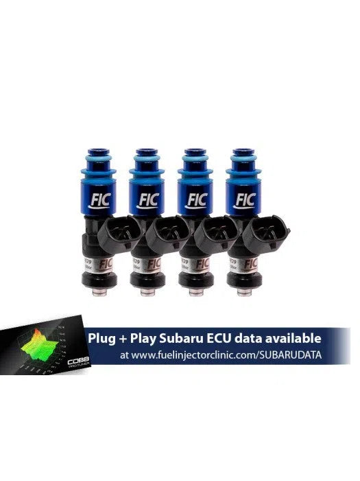 FIC 2150cc Subaru WRX('02-'14)/STi ('07+) Fuel Injector Clinic Injector Set (High-Z)-DSG Performance-USA