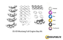 Load image into Gallery viewer, Ford Mustang (2005-2009) Titanium Dress Up Bolts Full Engine Bay Kit-DSG Performance-USA