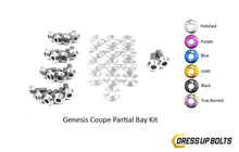 Load image into Gallery viewer, Hyundai Genesis Coupe (2009-2016) Titanium Dress Up Bolts Partial Engine Bay Kit-DSG Performance-USA