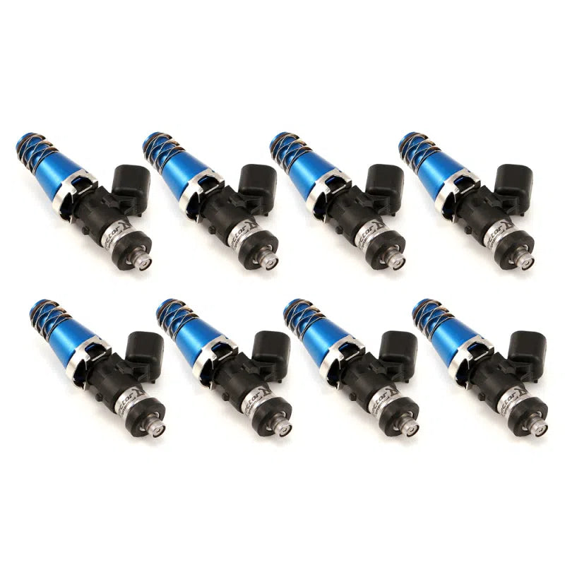 Injector Dynamics 1340cc Injectors - 60mm Length - 11mm Blue Top - Denso Lower Cushion (Set of 8)-DSG Performance-USA
