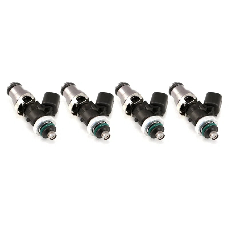 Injector Dynamics 1700cc Injectors-48mm Length-14mm Top - 14mm Low O-Ring (R35 Low Spacer)(Set of 4)-DSG Performance-USA