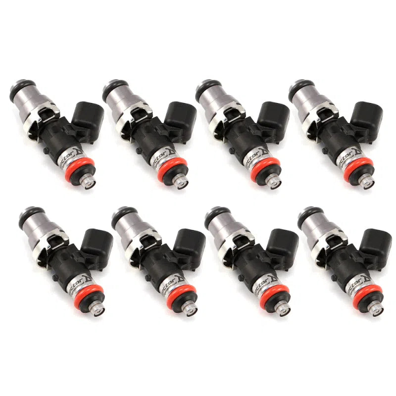 Injector Dynamics 1700cc Injectors - 48mm Length - 14mm Top - 15mm Lower O-Ring (Set of 8)-DSG Performance-USA
