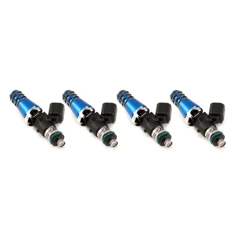 Injector Dynamics 1700cc Injectors - 60mm Length - 11mm Blue Top - 14mm Lower O-Ring (Set of 4)-DSG Performance-USA
