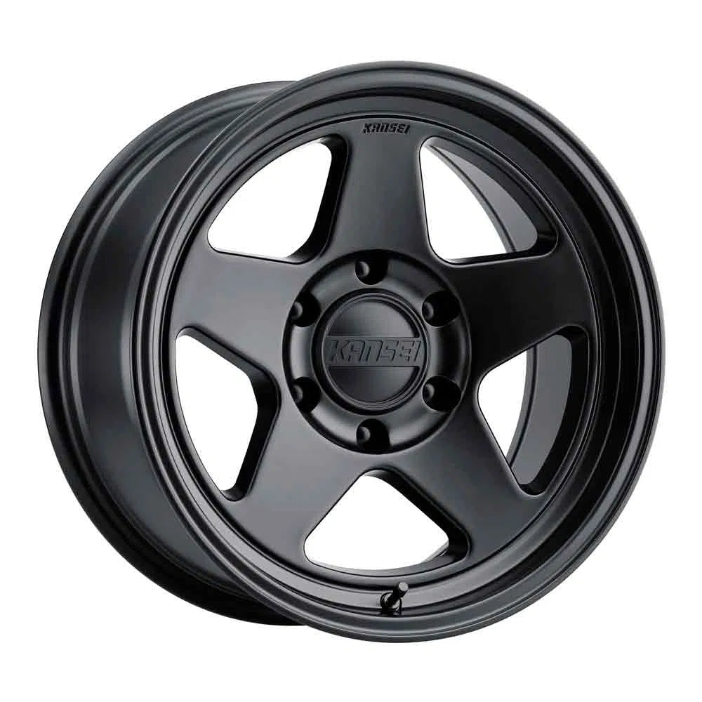 Kansei KNP Matte Black Off Road Wheel - 17x8.5 / 5x139.7 / - 10mm Offset-DSG Performance-USA