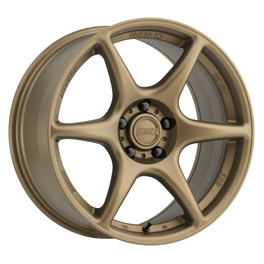 Kansei Tandem Wheel - 18x9 / 5x120 / +35mm Offset - Textured Bronze-DSG Performance-USA