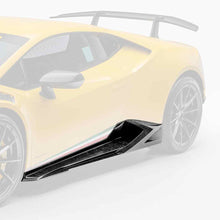 Load image into Gallery viewer, Lamborghini Huracan Performante Vicenza Edizione Aero Side Blades (Carbon Matrix)-DSG Performance-USA