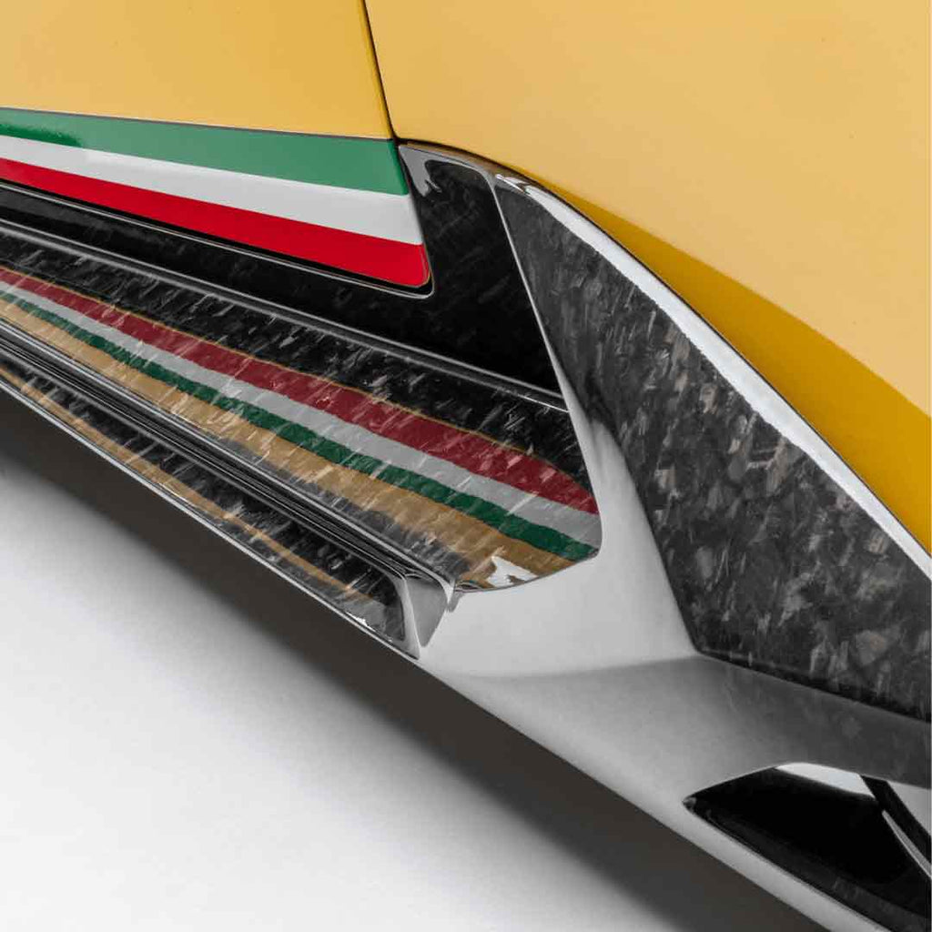Lamborghini Huracan Performante Vicenza Edizione Aero Side Blades (Carbon Matrix)-DSG Performance-USA