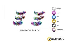 Load image into Gallery viewer, LS1 - LS6 Titanium Dress Up Bolts Coil Pack Kit (Corvette, Camaro, Trans AM, GTO)-DSG Performance-USA