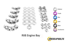 Load image into Gallery viewer, Mazda RX-8 FE (2003-2012) Titanium Dress Up Bolts Engine Bay Kit-DSG Performance-USA