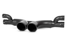Load image into Gallery viewer, MBRP 14-15 Porsche GT3/GT3RS 3in Center Muffler Bypass 4in Tips - Black Coated-DSG Performance-USA