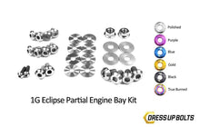 Load image into Gallery viewer, Mitsubishi 1G Eclipse (1990-1994) Titanium Dress Up Bolts Partial Engine Bay Kit-DSG Performance-USA