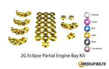Load image into Gallery viewer, Mitsubishi 2G Eclipse (1995-1999) Titanium Dress Up Bolts Partial Engine Bay Kit-DSG Performance-USA