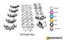 Load image into Gallery viewer, Nissan 300ZX (1990-1999) Titanium Dress Up Bolts Engine Bay Kit-DSG Performance-USA