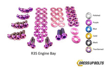 Load image into Gallery viewer, Nissan R35 GT-R (2007-2016) Titanium Dress Up Bolts Engine Bay Kit-DSG Performance-USA