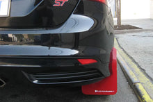 Load image into Gallery viewer, Rally Armor 13+ Ford Focus ST Red Mud Flap w/ White Logo-DSG Performance-USA