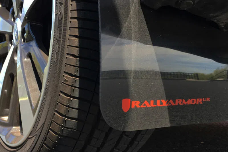 Rally Armor 2017+ Subaru Impreza UR Black Mud Flap w/ Red Logo-DSG Performance-USA