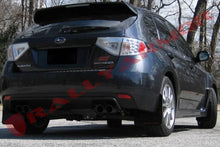 Load image into Gallery viewer, Rally Armor V2 08-11 STI (hatch only) / 11 WRX (hatch only) UR Black Mud Flap w/ Red Logo-DSG Performance-USA
