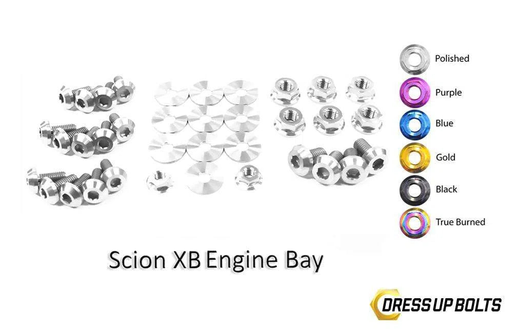 Scion XB (2003-2006) Titanium Dress Up Bolts Engine Bay Kit-DSG Performance-USA