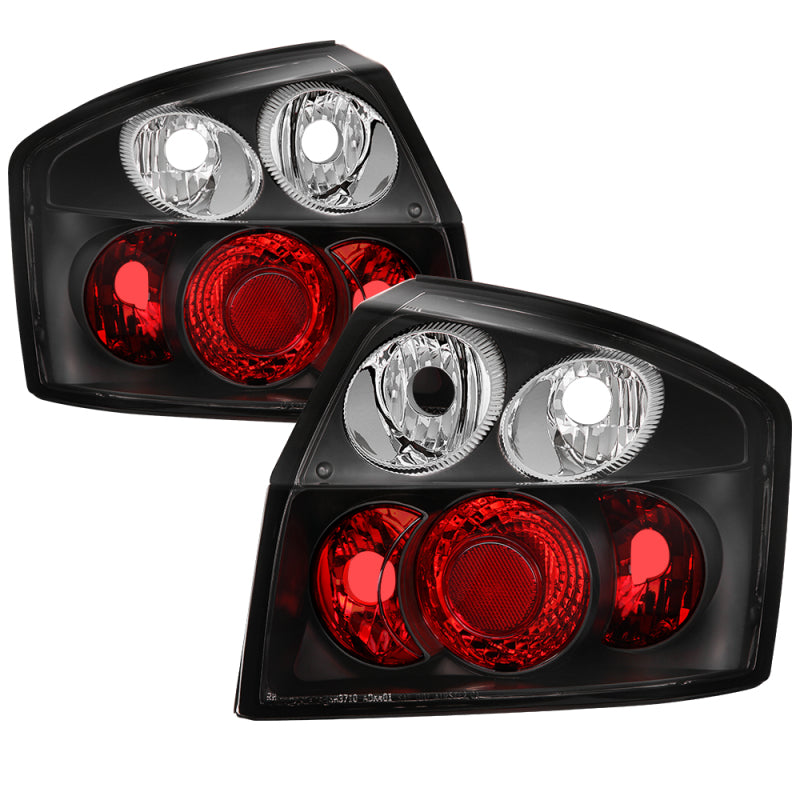 Spyder 02-05 Audi A4 (Excl Convertible/Wagon) Euro Style Tail Lights - Black (ALT-YD-AA402-BK)-DSG Performance-USA