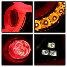 Load image into Gallery viewer, Spyder 16-18 Honda Civic 4 Door Light Bar LED Tail Lights - Black Smoke (ALT-YD-HC164D-LB-BSM)-DSG Performance-USA