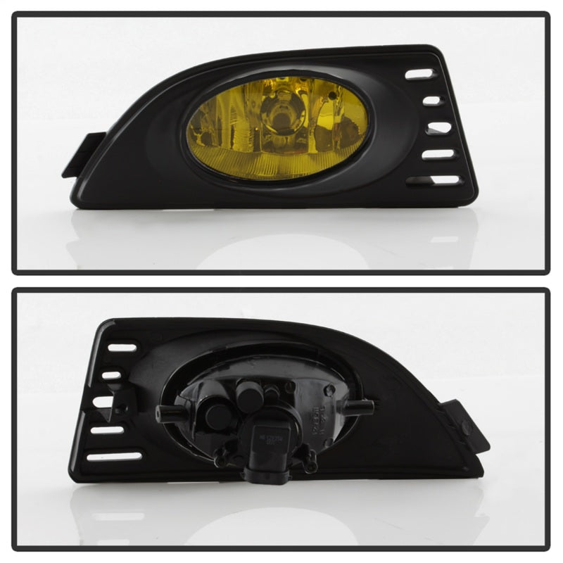 Spyder Acura RSX 05-07 OEM Fog Lights w/Switch Yellow FL-AR06-Y-DSG Performance-USA