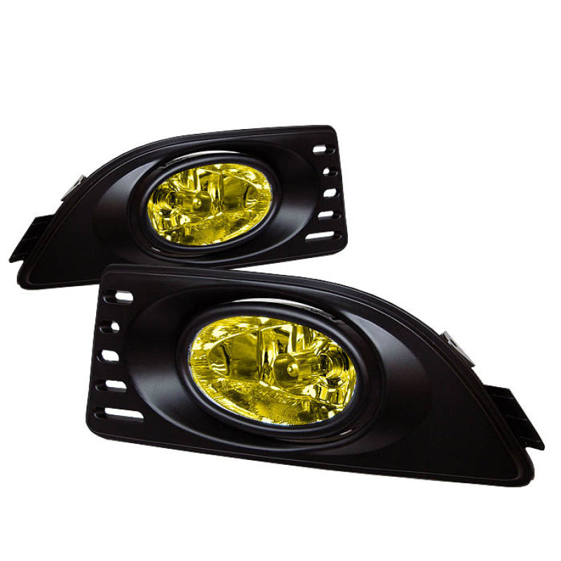 Spyder Acura RSX 05-07 OEM Fog Lights w/Switch Yellow FL-AR06-Y-DSG Performance-USA