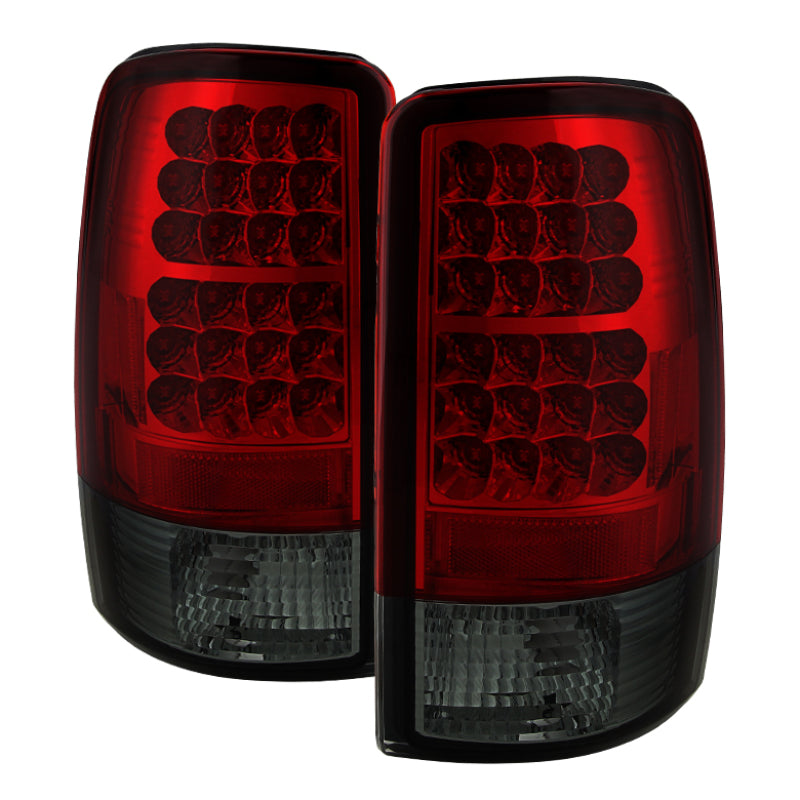 Spyder Chevy Suburban/Tahoe 1500/2500 00-06 LED Tail Lights Red Smoke ALT-YD-CD00-LED-RS-DSG Performance-USA