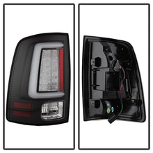 Load image into Gallery viewer, Spyder Dodge Ram 2013-2014 Light Bar LED Tail Lights - Black ALT-YD-DRAM13V2-LED-BK-DSG Performance-USA