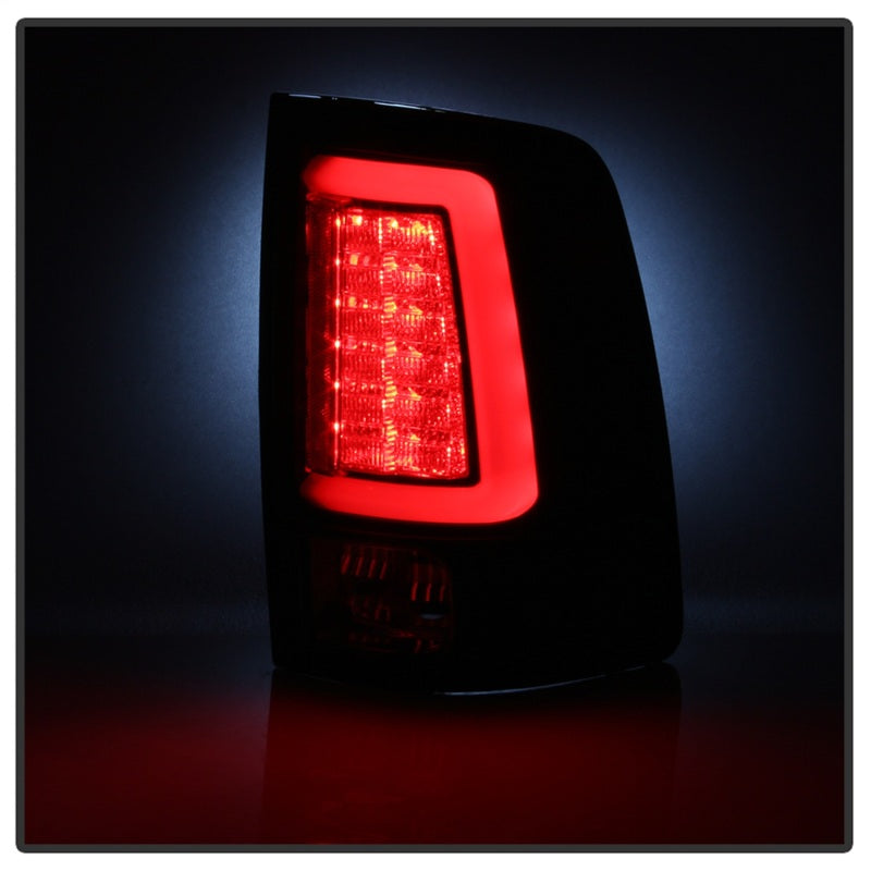 Spyder Dodge Ram 2013-2014 Light Bar LED Tail Lights - Black ALT-YD-DRAM13V2-LED-BK-DSG Performance-USA