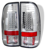 Load image into Gallery viewer, Spyder Ford F150 side 97-03/F250/350/450 Super Duty 99-07 LED Tail Lights Chrm ALT-YD-FF15097-LED-C-DSG Performance-USA