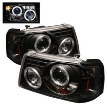 Load image into Gallery viewer, Spyder Ford Ranger 01-11 1PC Projector Headlights LED Halo LED Blk PRO-YD-FR01-1PC-HL-BK-DSG Performance-USA