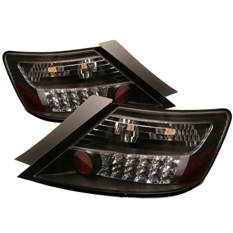 Spyder Honda Civic 06-08 2Dr LED Tail Lights Black ALT-YD-HC06-2D-LED-BK-DSG Performance-USA