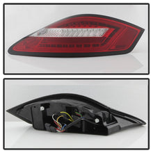 Load image into Gallery viewer, Spyder Porsche 987 Cayman 06-08 / Boxster 05-08 LED Tail Lights - Red Clear ALT-YD-P98705-LED-RC-DSG Performance-USA