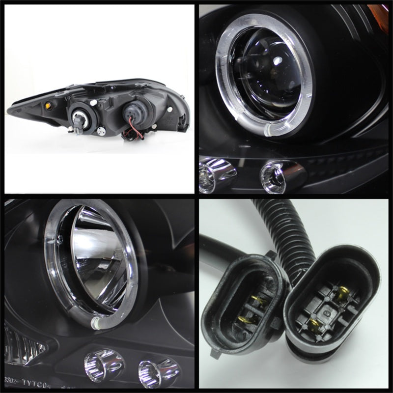 Spyder Scion TC 08-10 Projector Headlights LED Halo -Replaceable LEDs Blk PRO-YD-TTC08-HL-BK-DSG Performance-USA