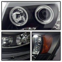 Load image into Gallery viewer, Spyder Toyota Tacoma 05-11 Projector Headlights CCFL Halo LED Blk Smke PRO-YD-TT05-CCFL-BSM-DSG Performance-USA
