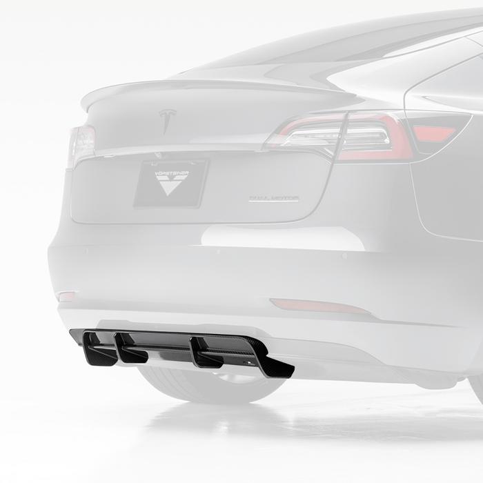 Tesla Model 3 Volta Aero Rear Diffuser-DSG Performance-USA