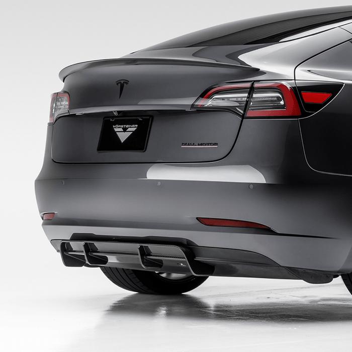 Tesla Model 3 Volta Aero Rear Diffuser-DSG Performance-USA