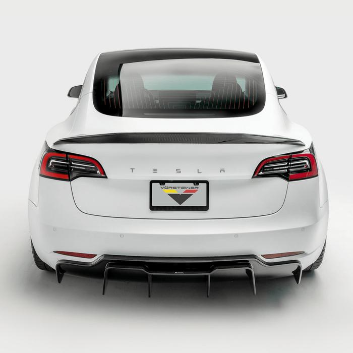 Tesla Model 3 Volta Aero Rear Diffuser *Track Edition*-DSG Performance-USA