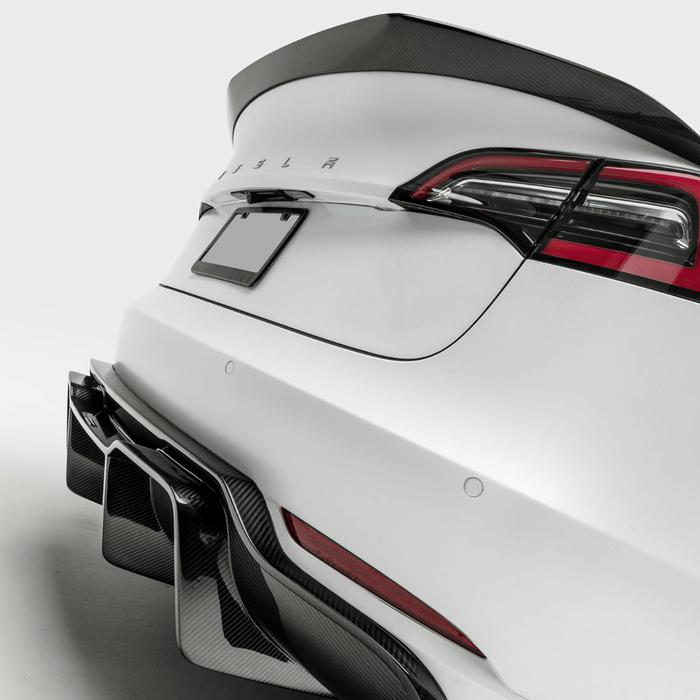 Tesla Model 3 Volta Aero Rear Diffuser *Track Edition*-DSG Performance-USA