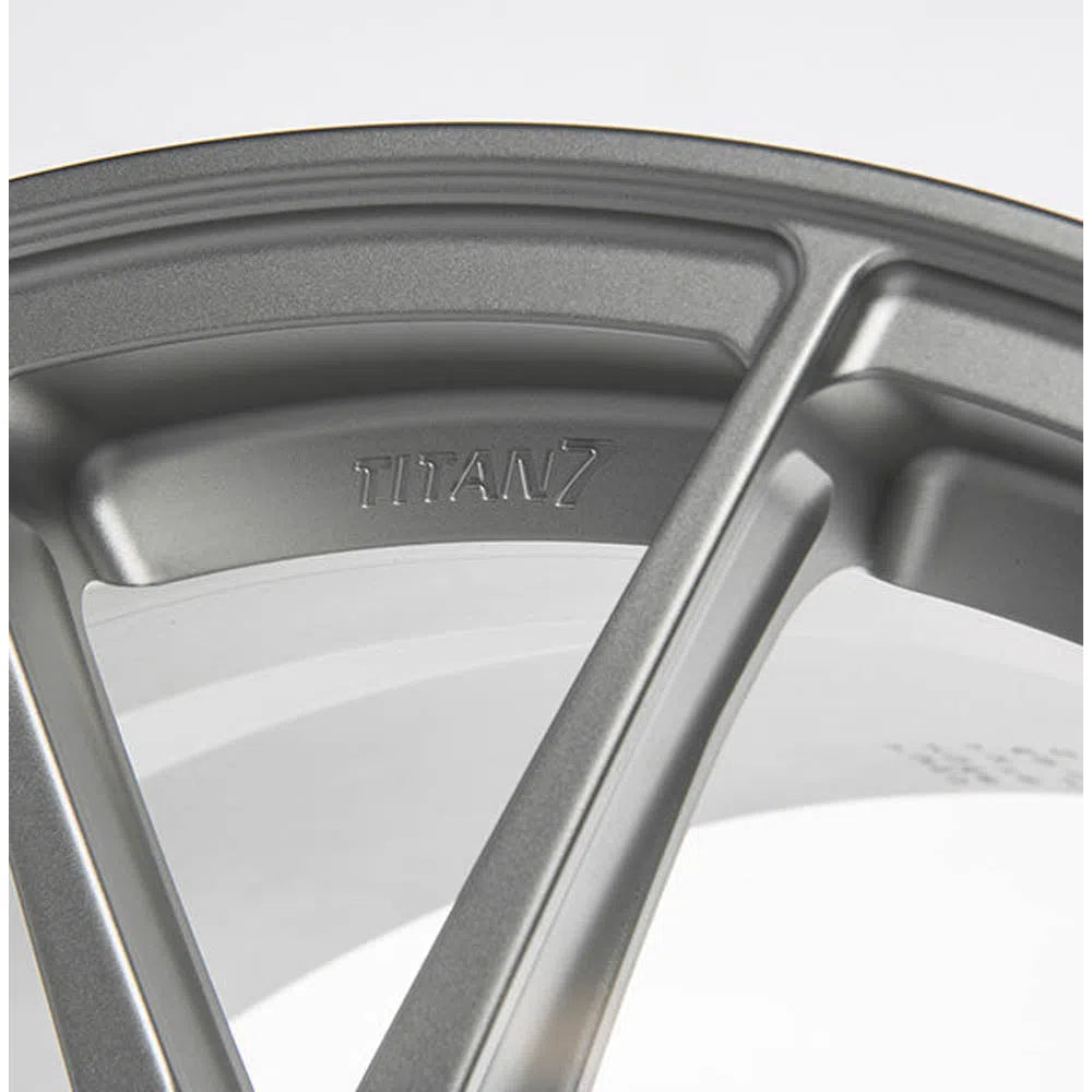 Titan-7 T-S7 Wheel - 18x8.5 / 5x112 / +44mm Offset - Iridium Silver-DSG Performance-USA