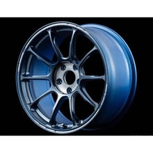 Load image into Gallery viewer, Volk Racing ZE40 Time Attack III Wheel - 18x10.5 / 5x114.3 / +14mm Offset - Metallic Blue/Matte Black Clear-DSG Performance-USA
