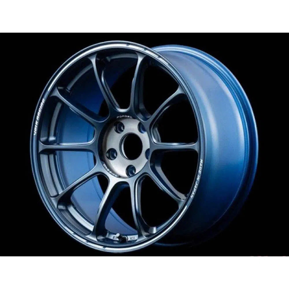 Volk Racing ZE40 Time Attack III Wheel - 18x7.5 / 5x114.3 / +47mm Offset - Metallic Blue/Matte Black Clear-DSG Performance-USA