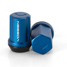 Load image into Gallery viewer, Vossen 35mm Lug Nut - 12x1.25 - 19mm Hex - Cone Seat - Blue (Set of 20)-DSG Performance-USA