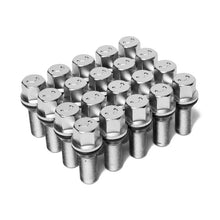 Load image into Gallery viewer, Vossen Lug Bolt - 14x1.25 - 28mm - 17mm Hex - Cone Seat - Silver (Set of 20)-DSG Performance-USA