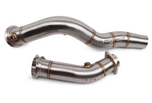 Load image into Gallery viewer, VRSF 3&quot; Cast Race Downpipes 15-19 BMW M3, M4 &amp; M2 Competition S55 F80 F82 F87-DSG Performance-USA