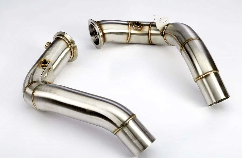 VRSF 3" Stainless Steel Race Downpipes 2011 - 2018 BMW M5 & M6 S63-DSG Performance-USA