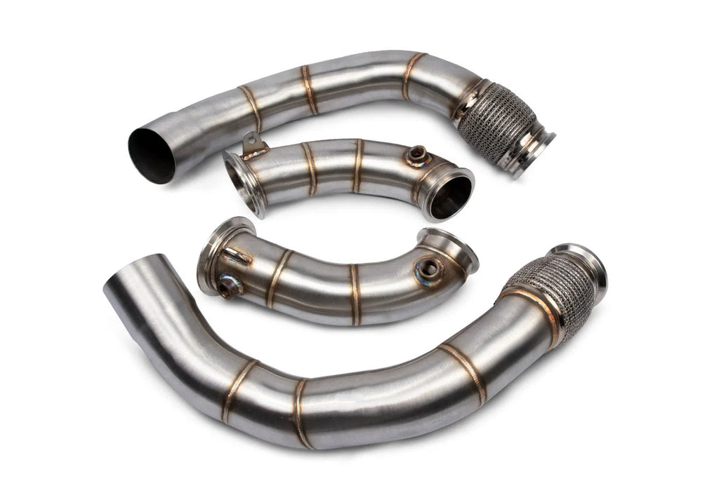 VRSF Stainless Steel Race Downpipes for 2018 - 2021 BMW M5 & M8 F90 F91 F92 F93 S63R-DSG Performance-USA