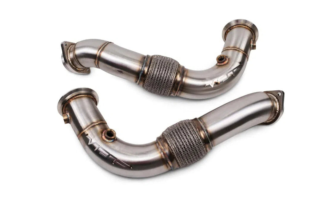 VRSF Stainless Steel Race Downpipes for V8 N63 & S63 2008 - 2019 BMW X5M & X6M E70, E71, F85, F86-DSG Performance-USA