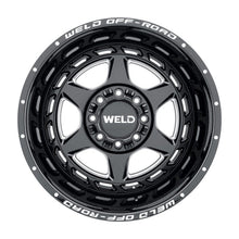 Load image into Gallery viewer, Weld Aragon Off-Road Wheel - 20x10 / 6x135 / 6x139.7 / -18mm Offset - Gloss Black Milled-DSG Performance-USA